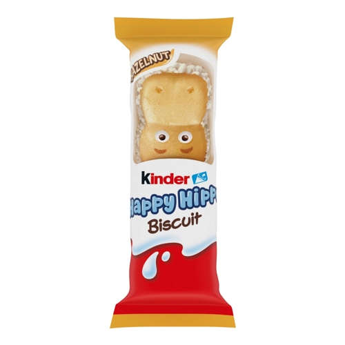 KINDER HAPPY HIPPO CHOCOLATE BISCUIT SINGLE BAR 20.7G