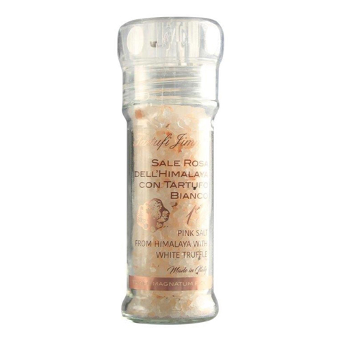 TARTUFI PINK SALT WITH WHITE TRUFFLE IN GRINDER JAR 80G