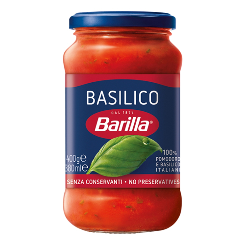 BARILLA TOMATO SAUCE WITH BASIL 400G