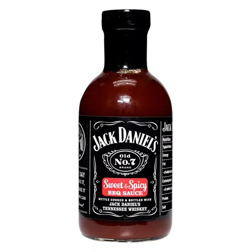 JACK DANIELS SWEET & SPICY BARBECUE SAUCE 553G