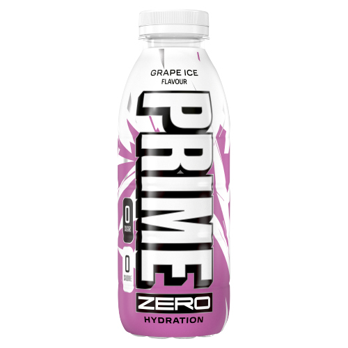 PRIME HYDRATION ZERO GRAPE ICE PET 500ML