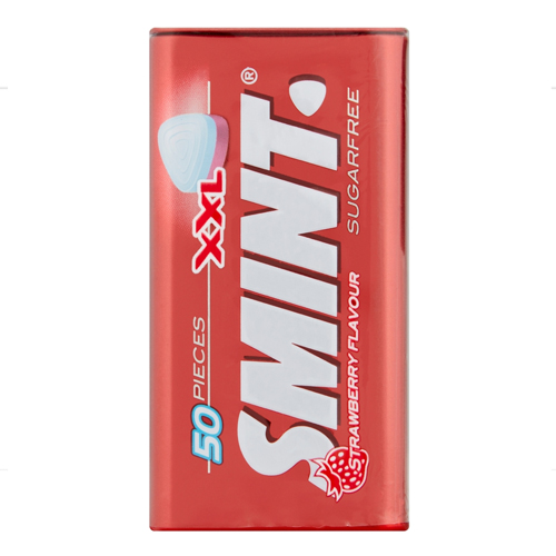 SMINT XXL SUGARFREE STRAWBERRY FLAVOUR 50 PIECES 35G