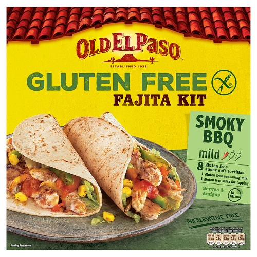 O.E.PASO GLUTEN FREE FAJITA KIT 462G