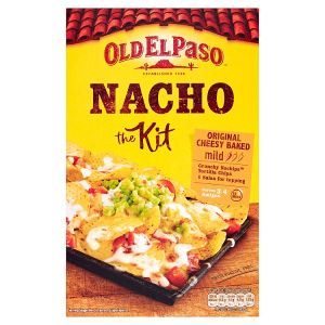 OLD EL PASO ORIGINAL CHEESY BAKED NACHO KIT 505G