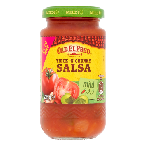 OLD EL PASO CHUNKY SALSA PMP £2.25 226G