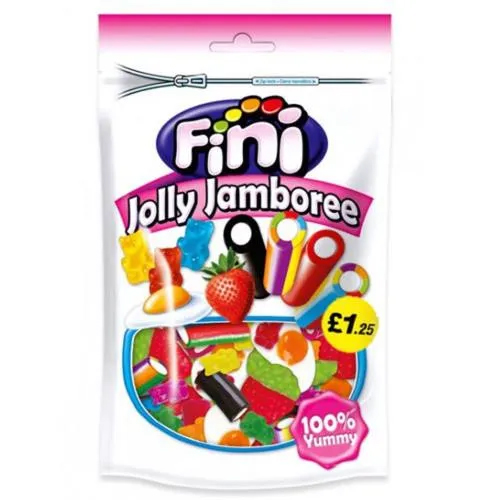 FINI JOLLY JAMBOREE DOY PACK BAG PMP £1.25 140G