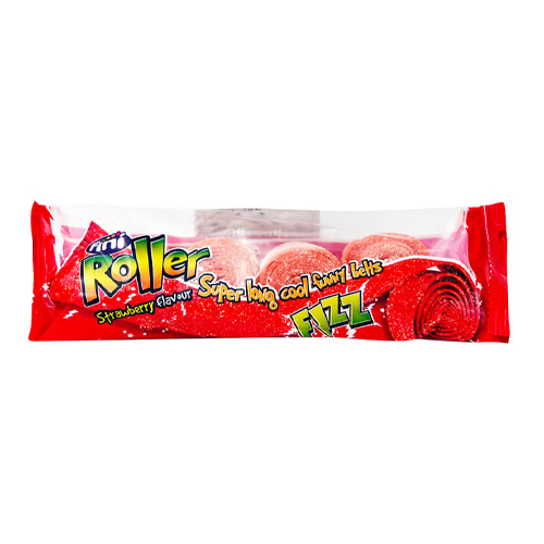 FINI STRAWBERRY ROLLER FIZZ 4PK 80G