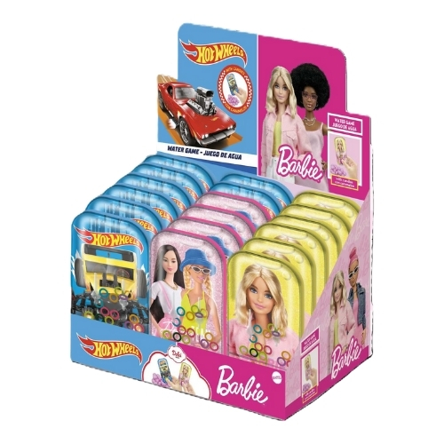 ROSE HOT WHEELS & BARBIE WATER GAME 3G