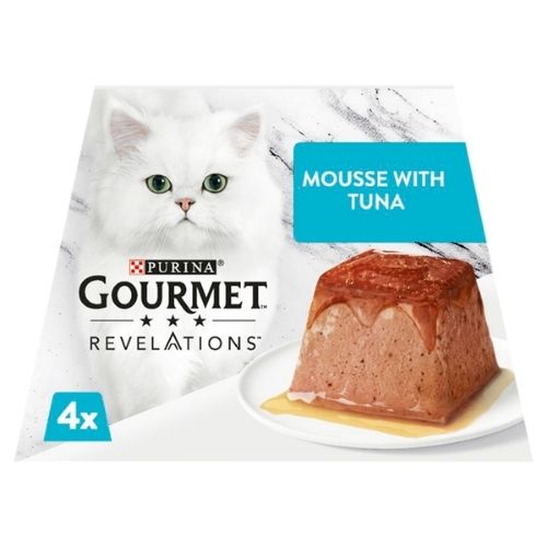 GOURMET REVELATIONS MOUSSE WITH TUNA 4PK 57G