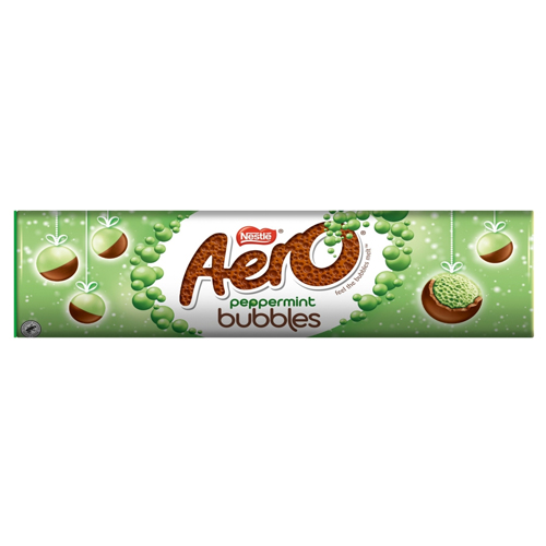 AERO PEPPERMINT BUBBLES GIANT TUBE 70G
