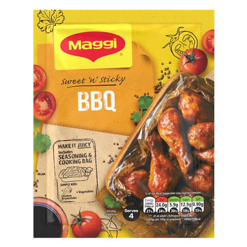 MAGGI JUICY BBQ CHICKEN 41G