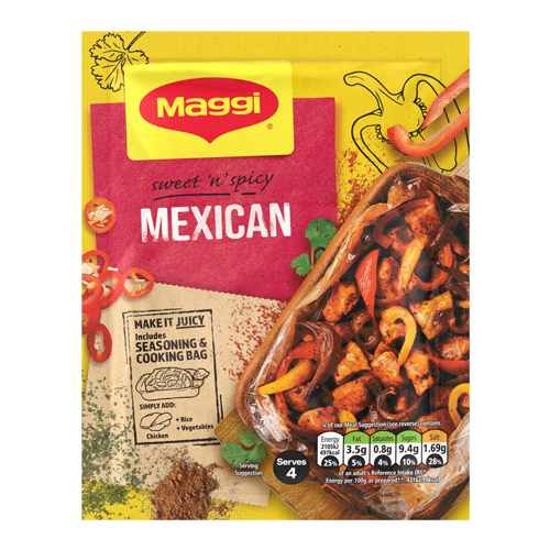 MAGGI JUICY MEXICAN CHICKEN 36G