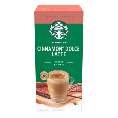 STARBUCKS CINNAMON DOLCE LATTE 5SAC 117.5G