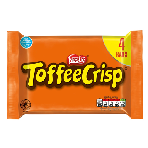 TOFFEE CRISP 4PK 124G