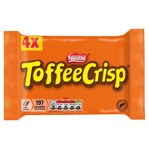 TOFFEE CRISP 4PK 152G