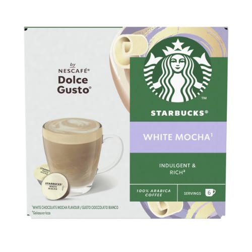 STARBUCKS WHITE MOCHA 12 CAP 123G