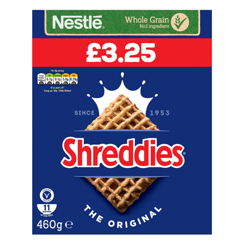 SHREDDIES ORIGINAL PMP £3.25 460G