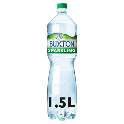 BUXTON SPARKLING NATURAL MINERAL WATER 6PK 1.5L