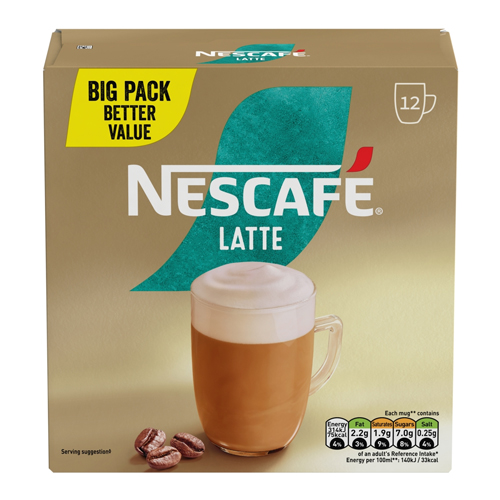 NESCAFE GOLD LATTE SACHET 12S