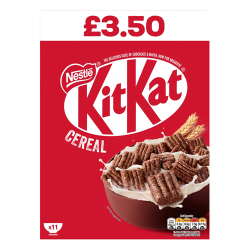KITKAT CEREAL PMP £3.50 330G