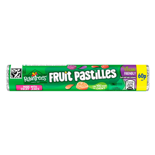 ROWNTREE'S FRUIT PASTILLES PMP 60P 48G