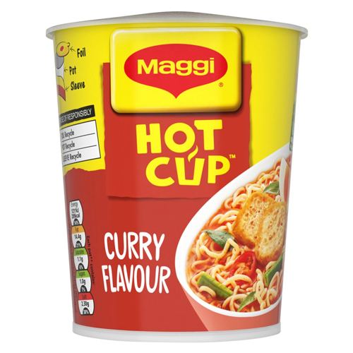 MAGGI NOODLES HOT CUP CURRY 59.2G