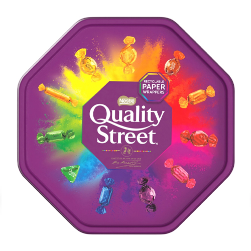 QUALITY STREET CHOCOLATE TUB 550G