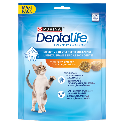 DENTALIFE DENTAL CHICKEN CAT TREATS 140G