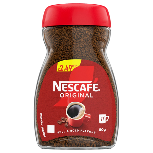 NESCAFE CLASSIC ORIGINAL COFFEE PMP £2.49 50G