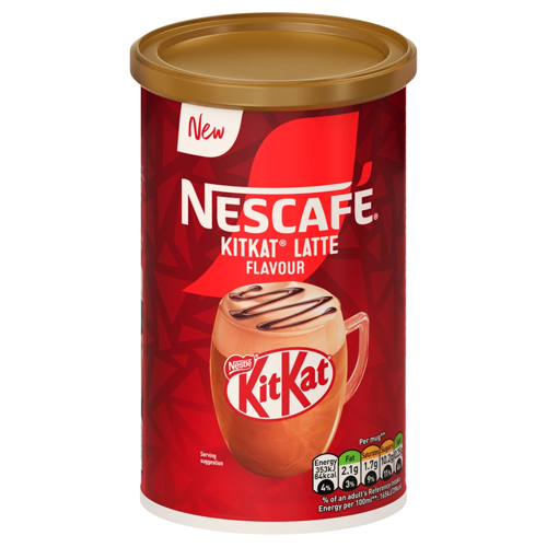 NESCAFE KITKAT LATTE COFFEE TUB 273G
