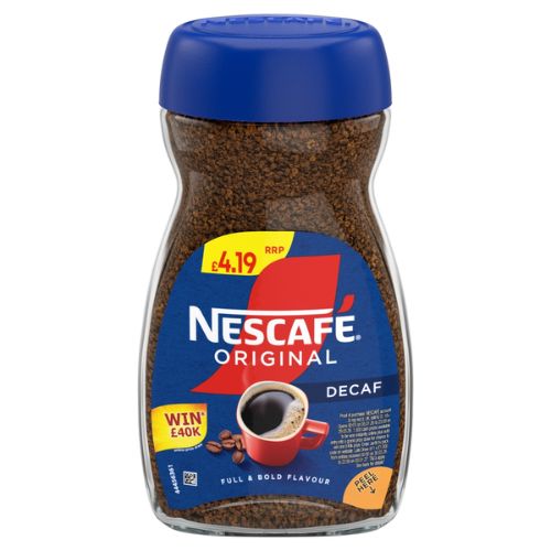 NESCAFE ORIGINAL DECAF PMP £4.19 95G