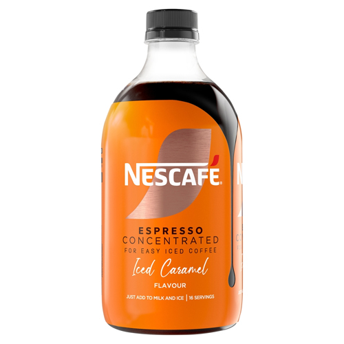 NESCAFE ICED COFFEE ESPRESSO CONCENTRATED CARAMEL 500ML