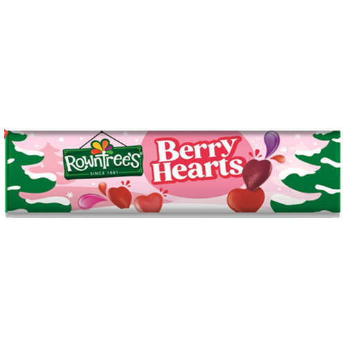 ROWNTREE'S HEARTS GIANT TUBE 100G