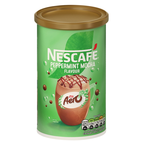 NESCAFE AERO PEPPERMINT MOCHA COFFEE TUB 250G