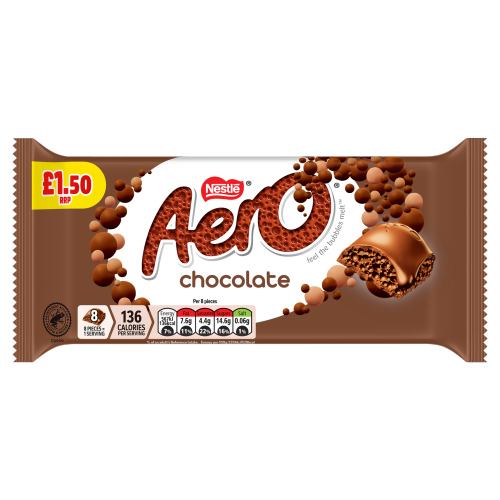 AERO GIANT MILK BLOCK PMP £1.50 90G