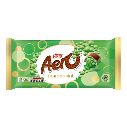 AERO PEPPERMINT MILK CHOCOLATE GIANT GIFTING BAR 295G