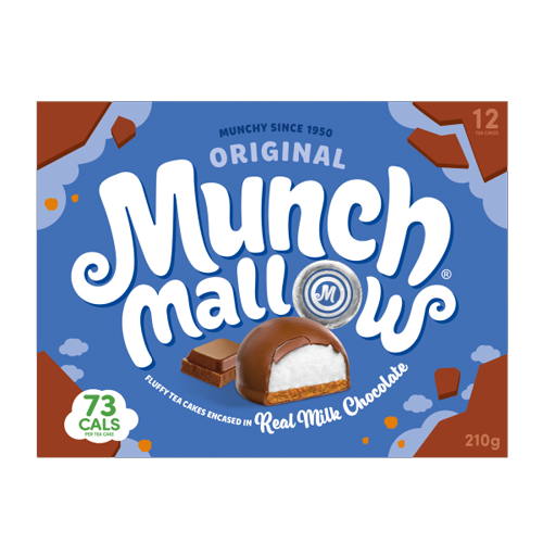 MUNCHMALLOW MILK CHOC 12X210G