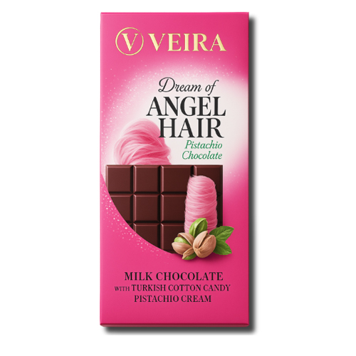 VEIRA MILK ANGEL HAIR DUBAI CHOCOLATE 165G