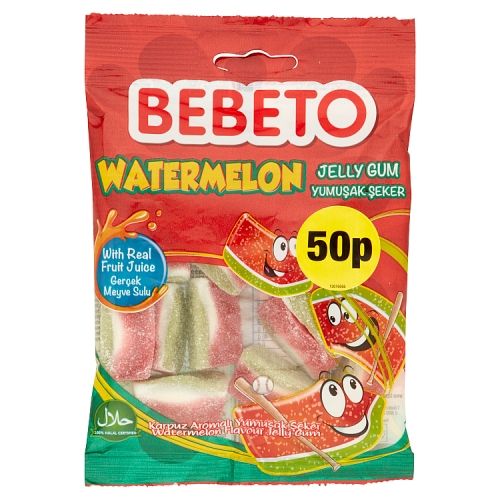 BEBETO WATERMELON JELLY GUM PMP 50P 70G