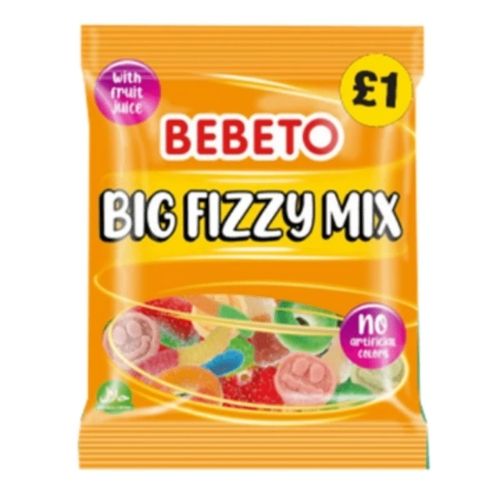 BEBETO BIG FIZZY MIX PMP £1.00 150G