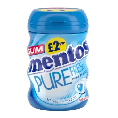 MENTOS 35 PURE FRESH PURE BREATH GUM PMP £2.00 70G