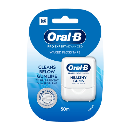 ORAL-B PRO EXPERT HEALTHY GUMS FLOSSING TAPE 50M