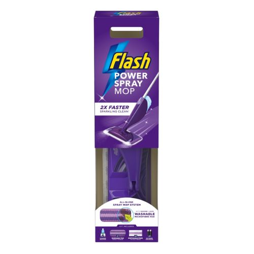 FLASH POWERSPRAY MOP STARTER KIT WASHABLE1S