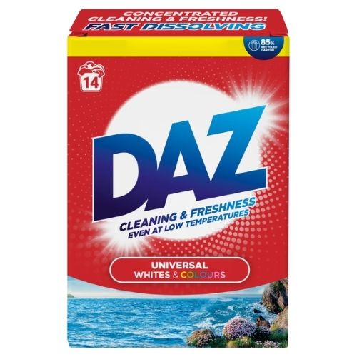 DAZ WASHING POWDER 14W PMP £3.89 700G