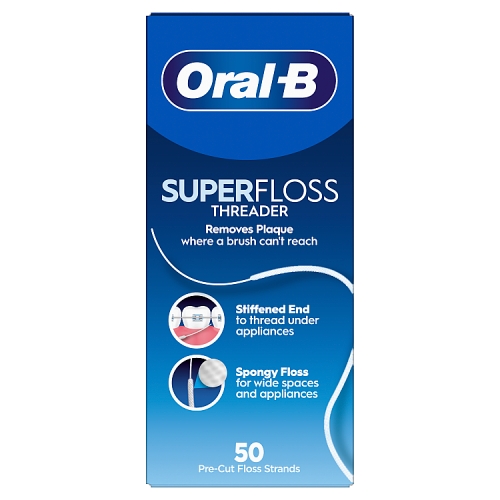 ORAL-B SUPER FLOSS THREADER 50M