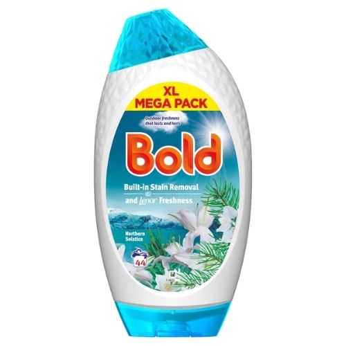 BOLD 2IN1 LAUNDRY DETERGENT GEL NORTHERN SOLSTICE 44W 1.45L