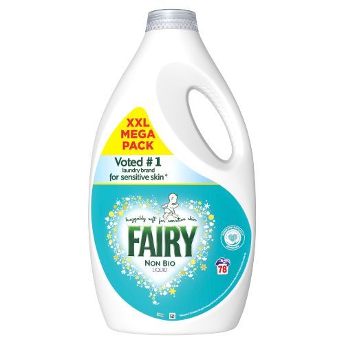 FAIRY NON BIO LIQUID FOR SENSITIVE SKIN 78W 2.418L