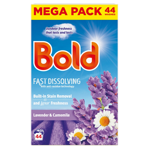BOLD 2IN1 POWDER LAVENDER & CAMOMILE 40W 2.2KG