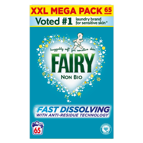 FAIRY NON BIO POWDER FOR SENSITIVE SKIN 65W 3.9KG