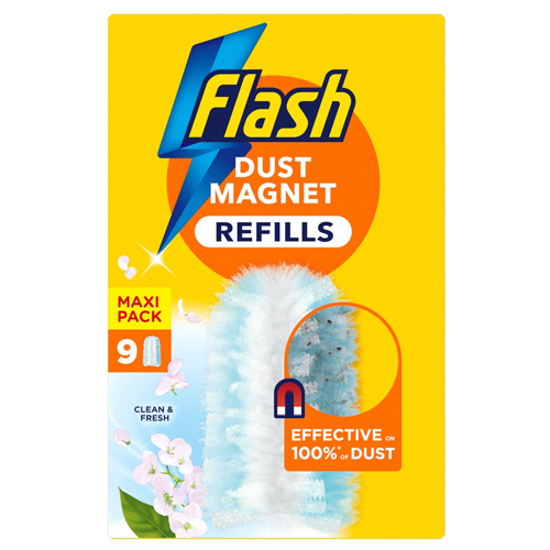 FLASH DUSTER REFILLS CLEAN & FRESH 9S